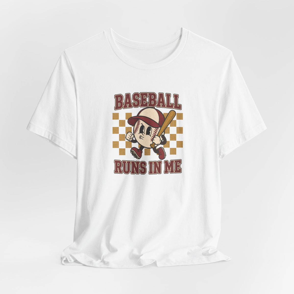 Baseball Runs in Me T-Shirt
