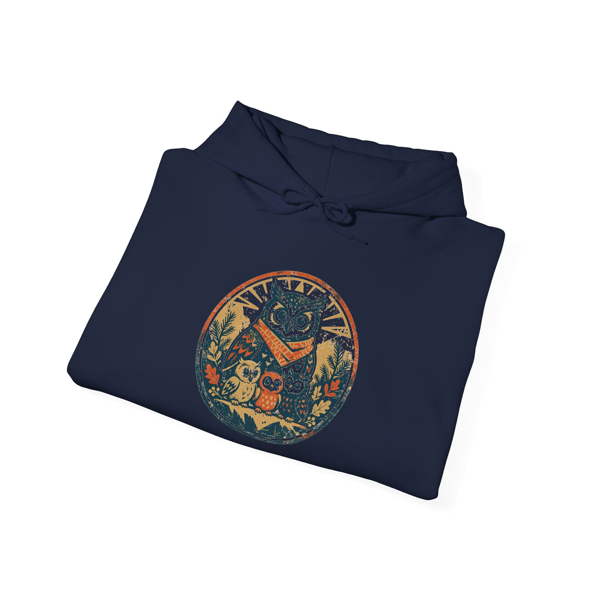 Grandma Owl Hoodie — Vintage Badge