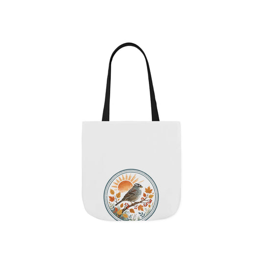 Sparrow Season Tote Bag — Vintage Outdoor Badge