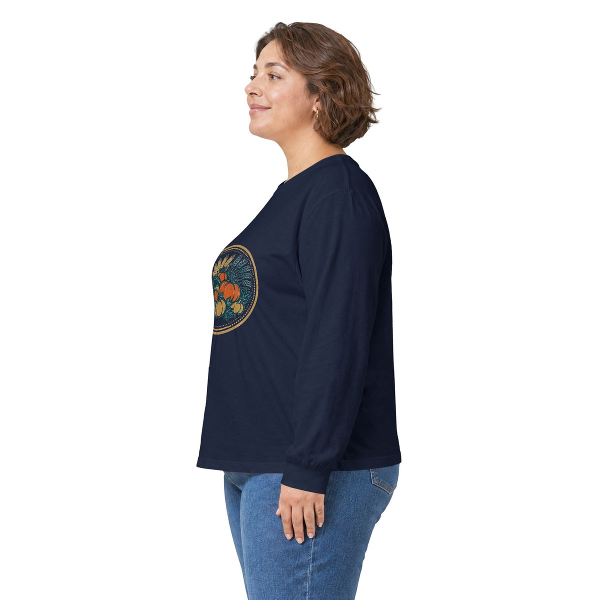 Harvest Moon Long Sleeve — Vintage Fall Badge