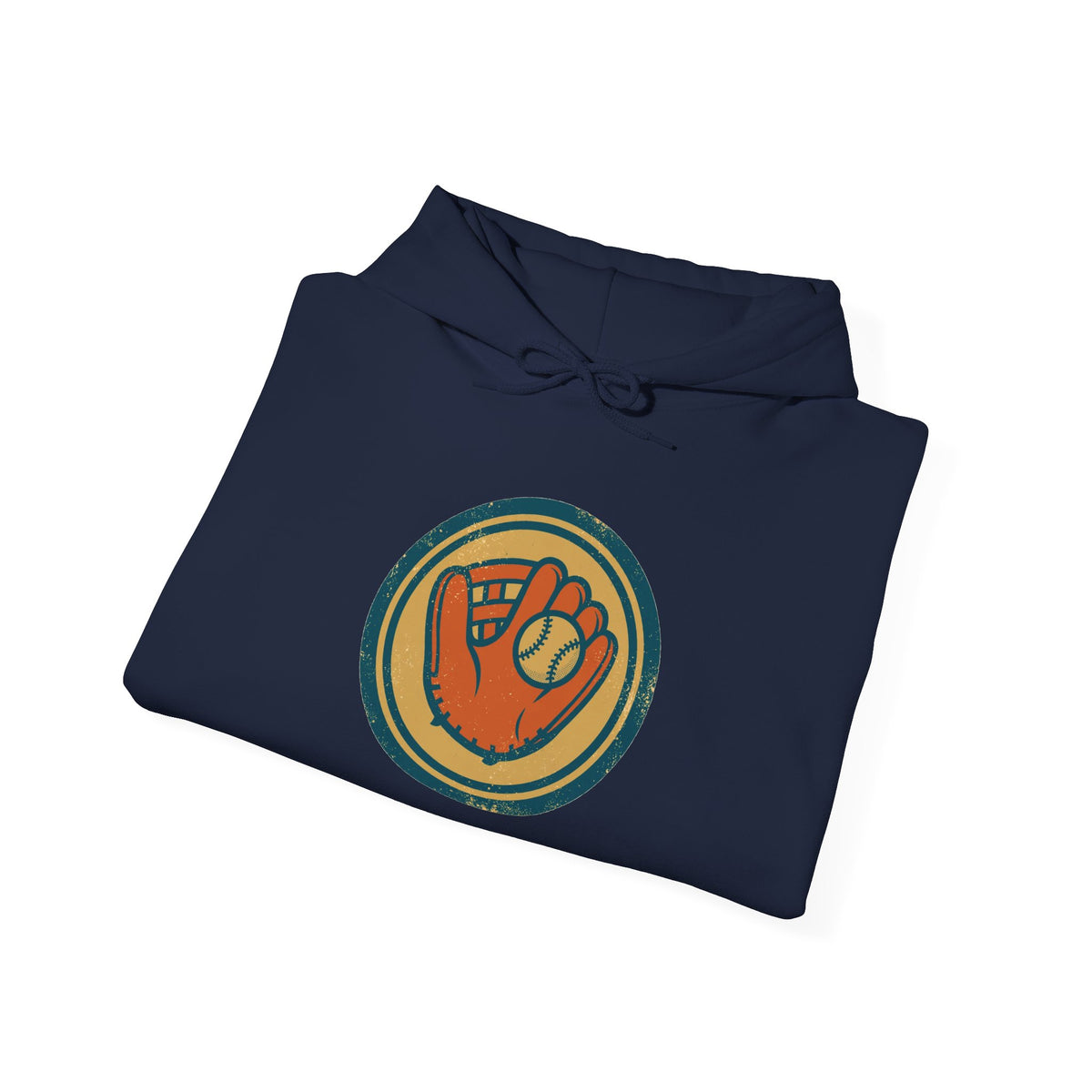 Sandlot Days Hoodie — Vintage Baseball Badge
