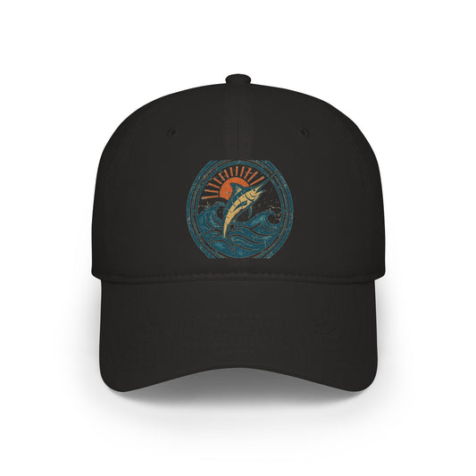 Saltwater Drifter Cap — Vintage Offshore Badge