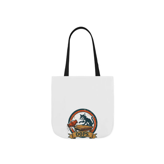 Oops. Pet Hair Tote — Funny Pet Badge