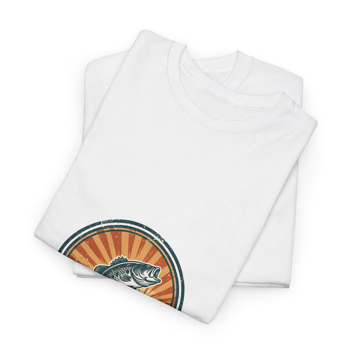 Largemouth Legacy Tee — Vintage Bass Fishing Badge