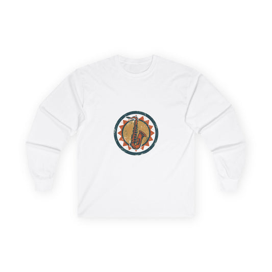 Blue Note Nights Long Sleeve — Vintage Jazz Badge