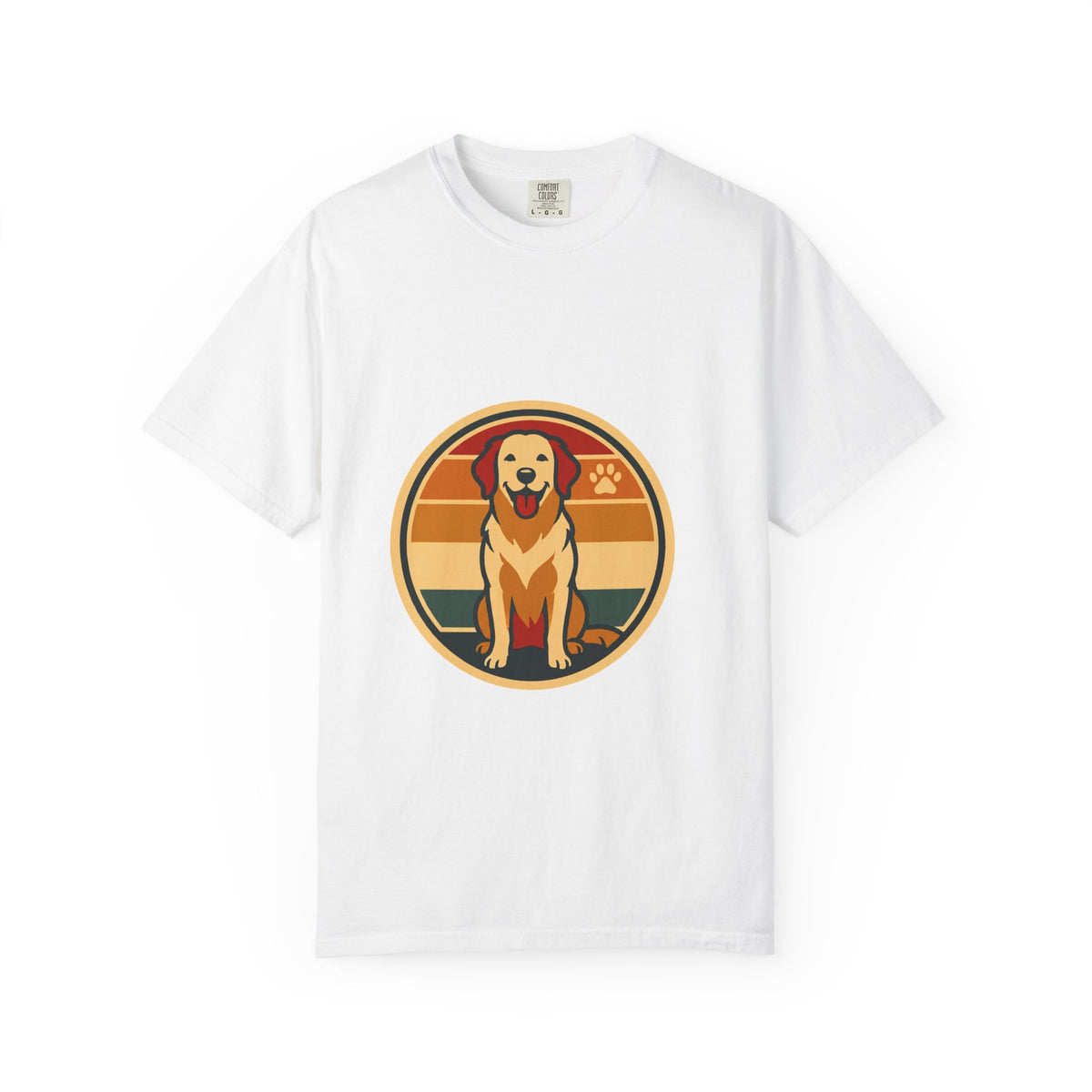 Retro Golden Retriever T-Shirt — Vintage Dog Lover Tee