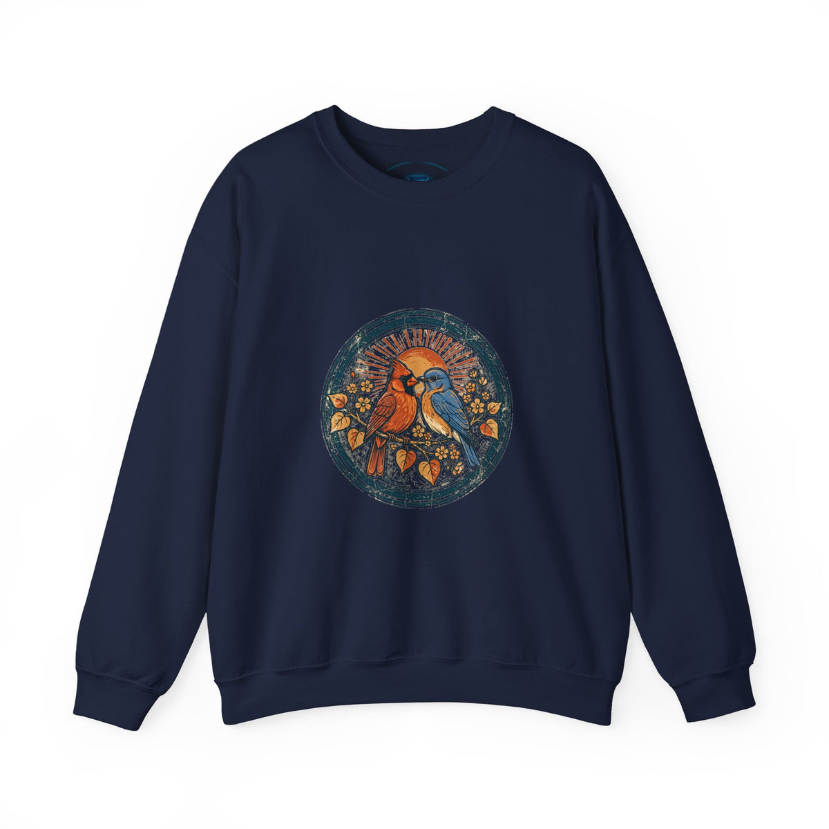 Sister Songbirds Crewneck — Vintage Sister Badge