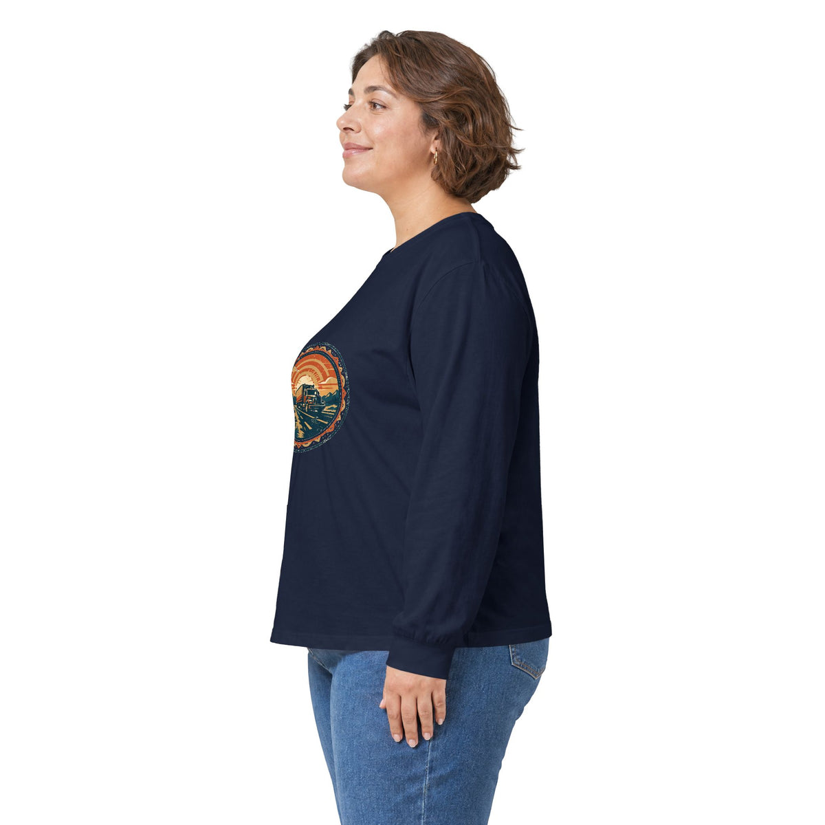 Long Haul Long Sleeve — Vintage Trucker Badge