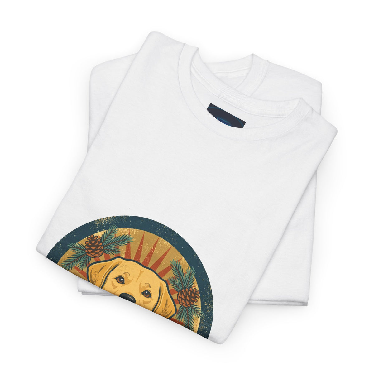 Lab Love Tee — Vintage Labrador Badge