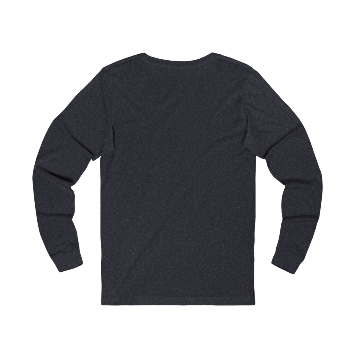 Autumn Lakeside Scene Long Sleeve Tee — Cozy Fall Cabin Sunset Print