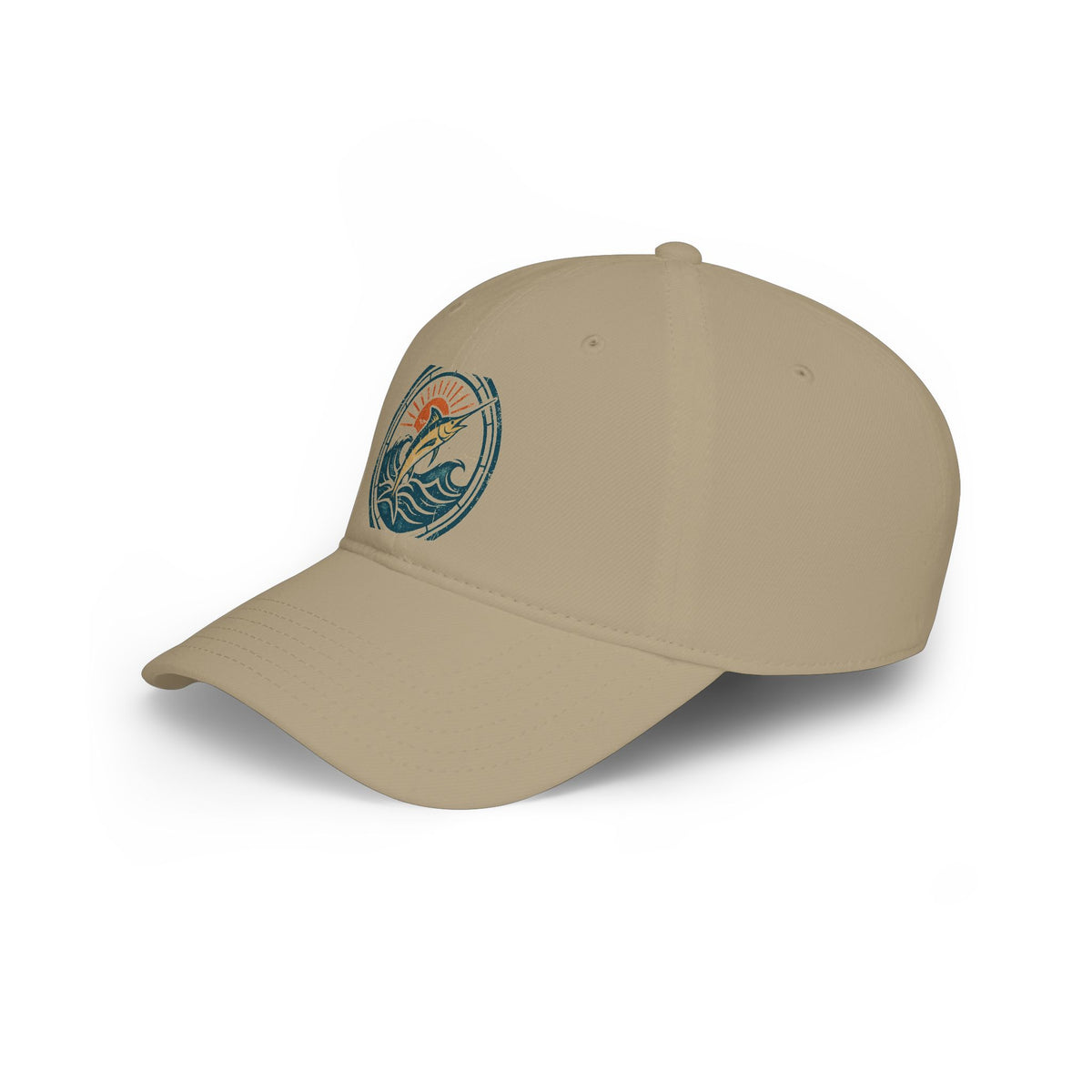 Saltwater Drifter Cap — Vintage Offshore Badge