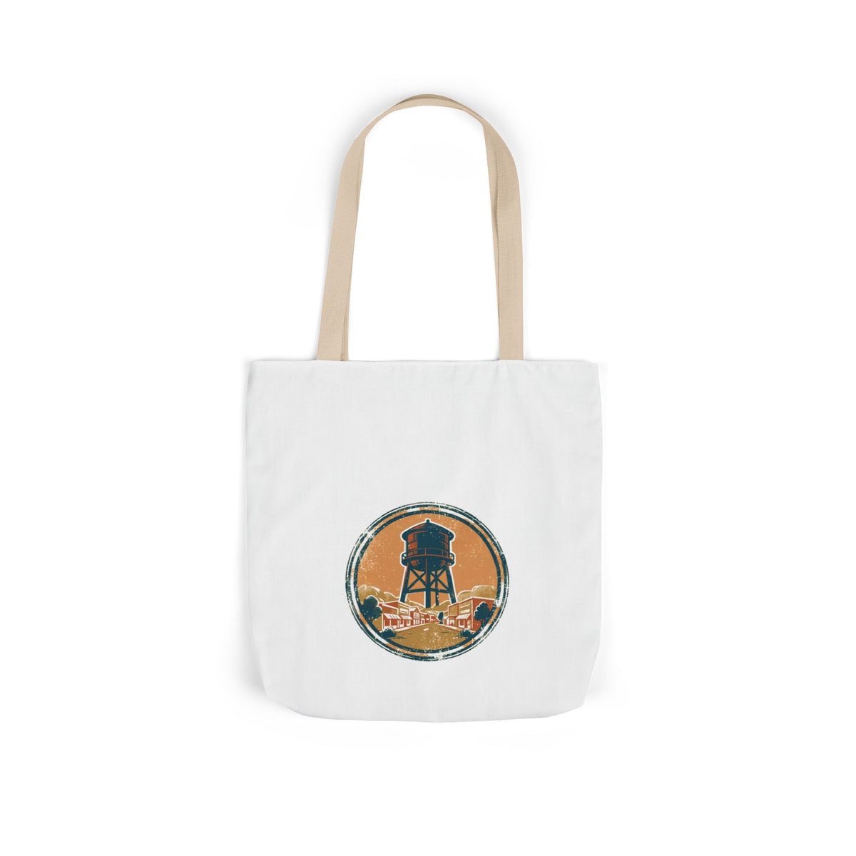 Main Street Tote — Vintage Small Town Badge