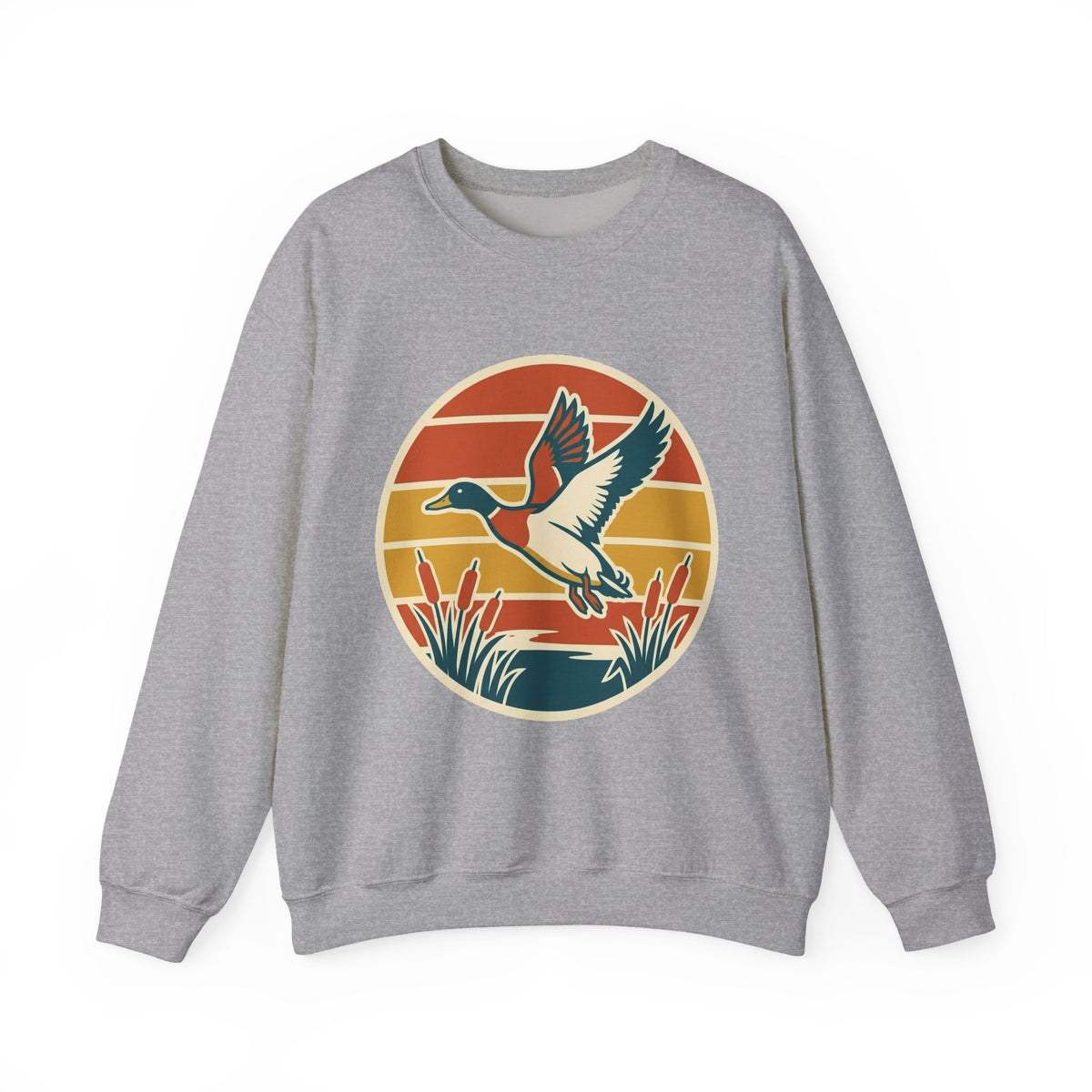 Duck Sunset Crewneck Sweatshirt