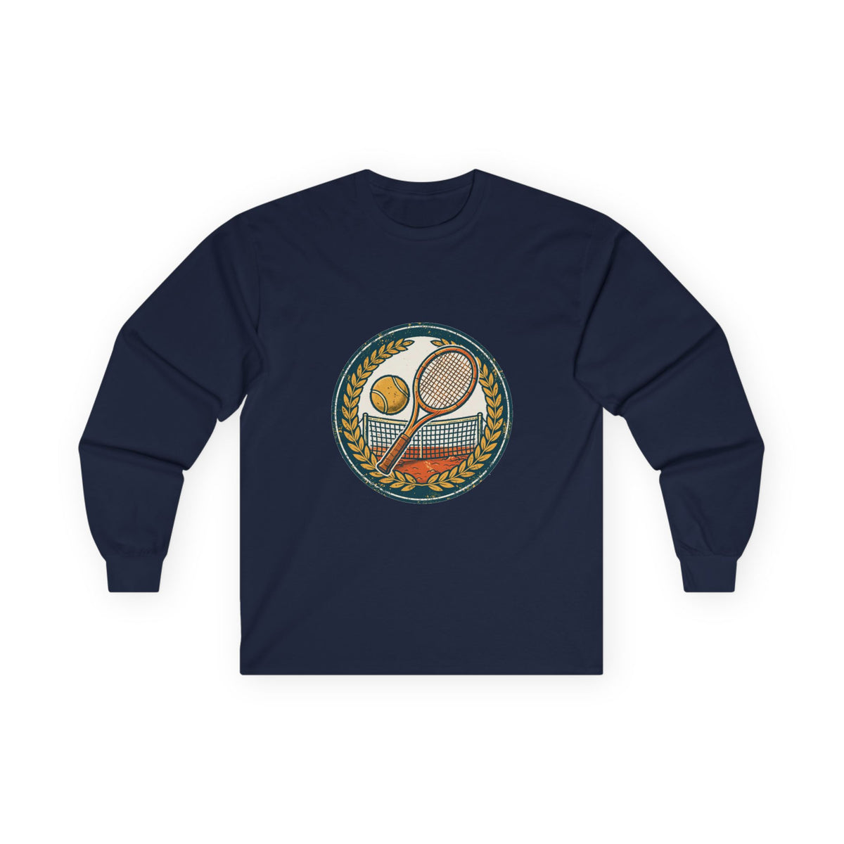 Court Classic Long Sleeve — Vintage Tennis Badge