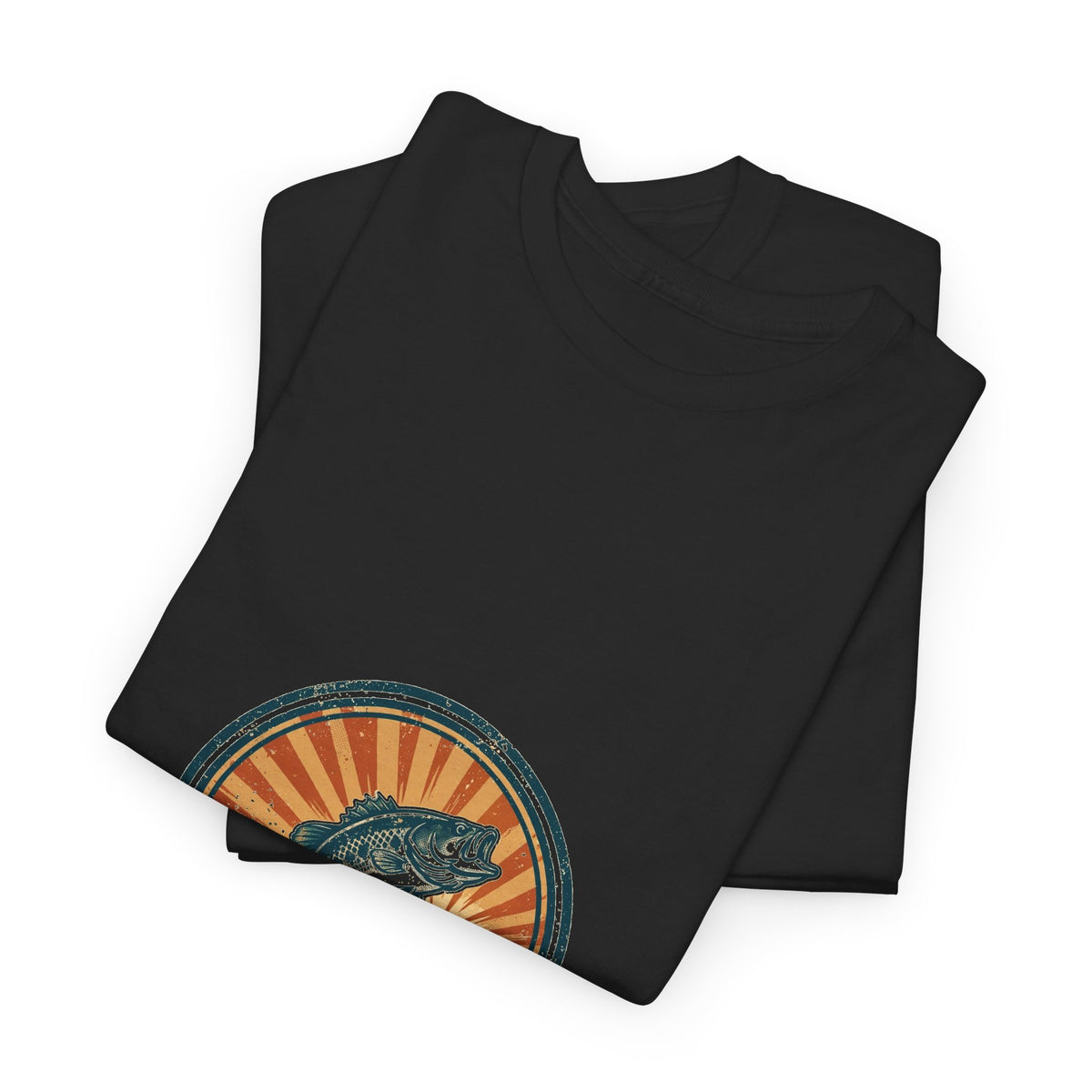 Largemouth Legacy Tee — Vintage Bass Fishing Badge