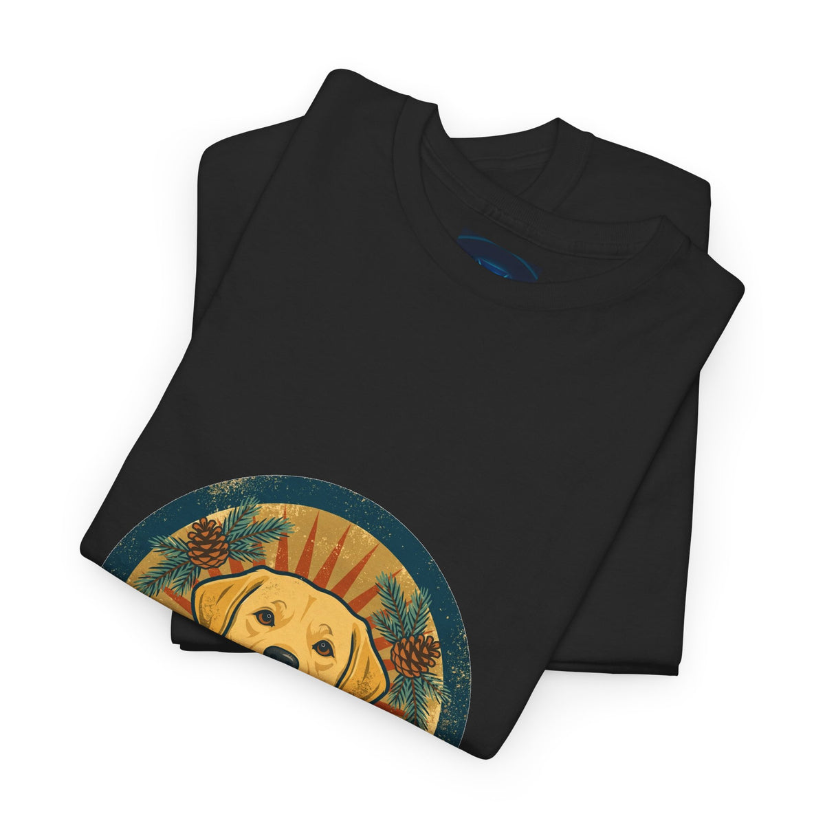 Lab Love Tee — Vintage Labrador Badge