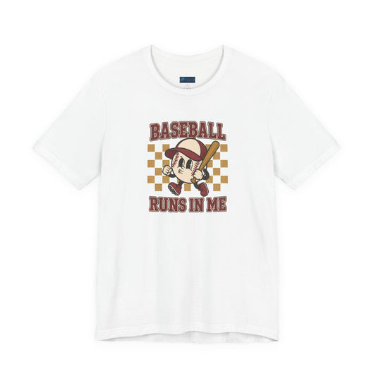 Baseball Runs in Me T-Shirt