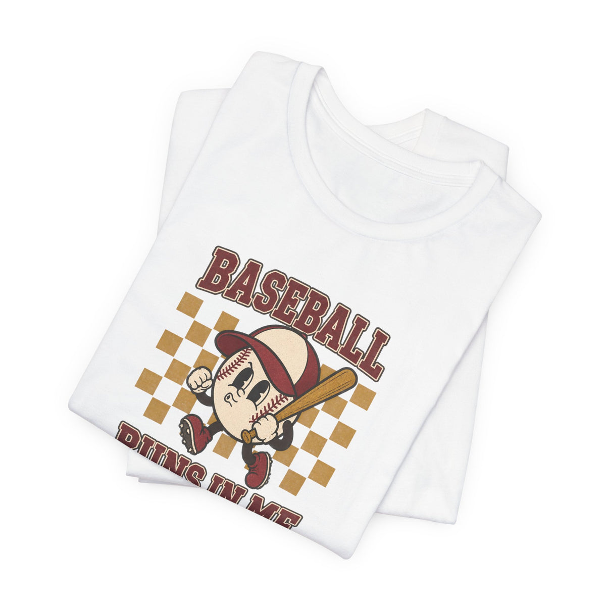 Baseball Runs in Me T-Shirt