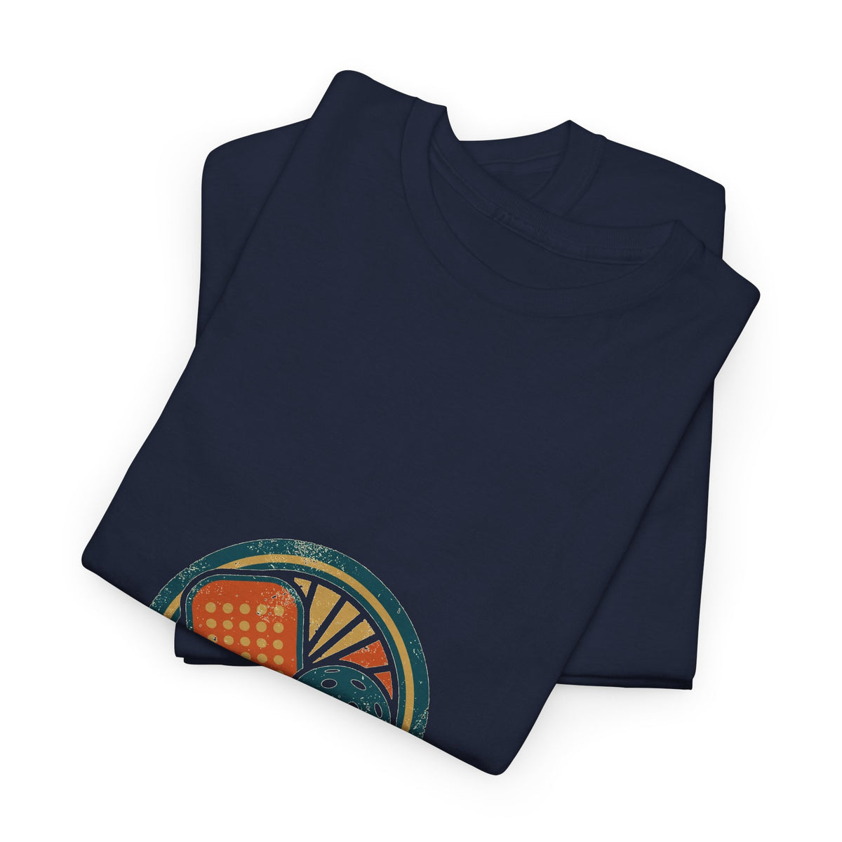 Dink Responsibly Tee — Vintage Pickleball Badge