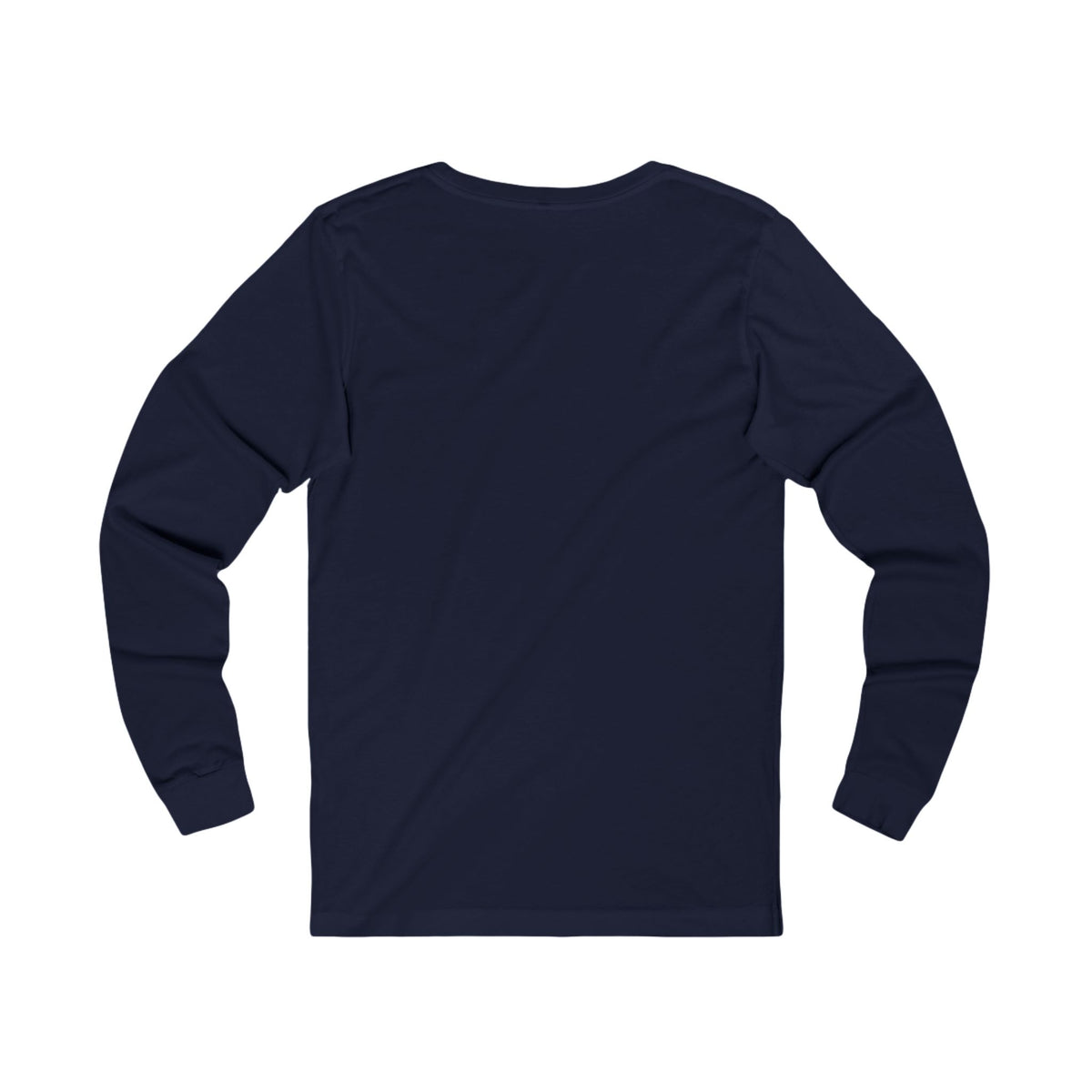 Autumn Lakeside Scene Long Sleeve Tee — Cozy Fall Cabin Sunset Print
