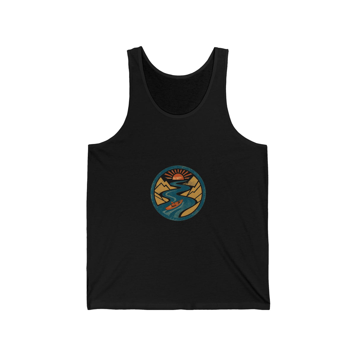 Stillwater Paddler Tank — Vintage Kayak Badge