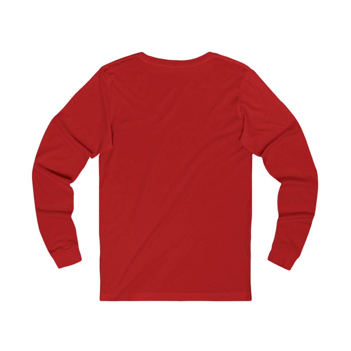 Autumn Lakeside Scene Long Sleeve Tee — Cozy Fall Cabin Sunset Print
