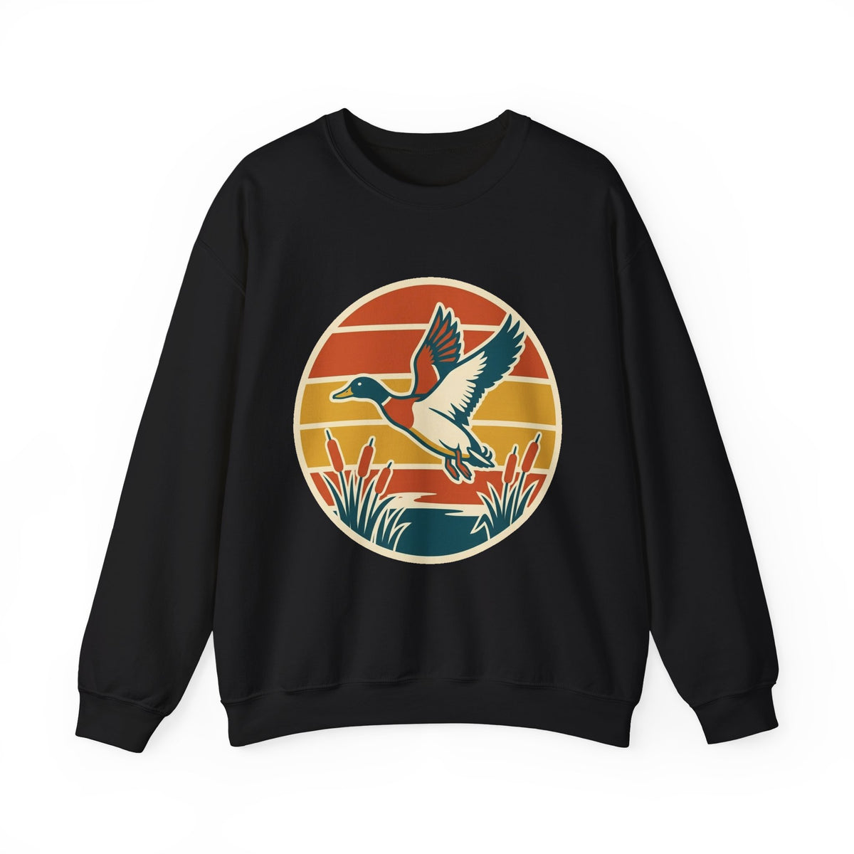 Duck Sunset Crewneck Sweatshirt