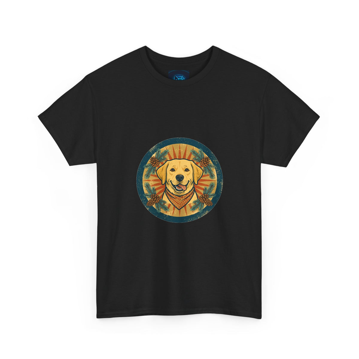 Lab Love Tee — Vintage Labrador Badge