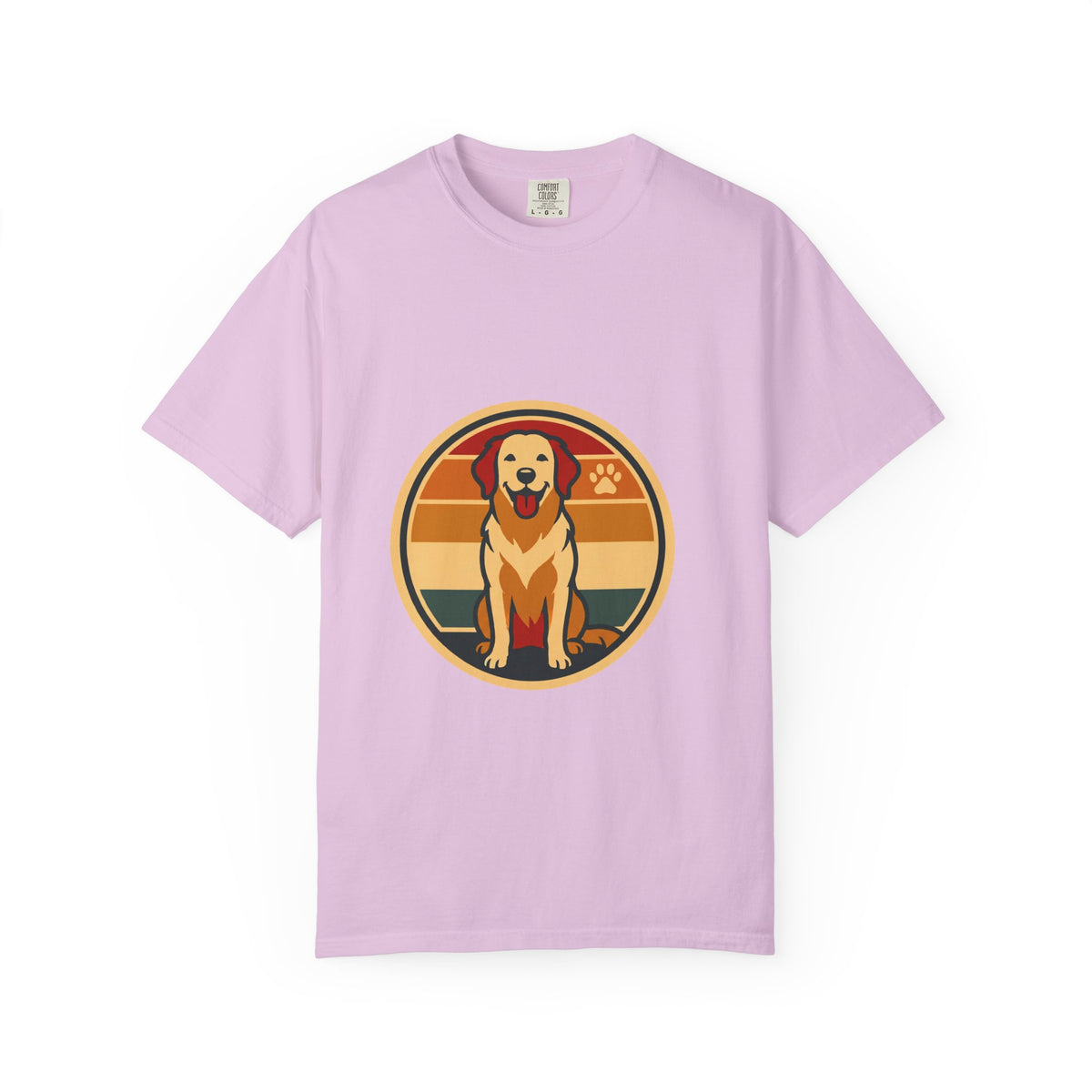Retro Golden Retriever T-Shirt — Vintage Dog Lover Tee