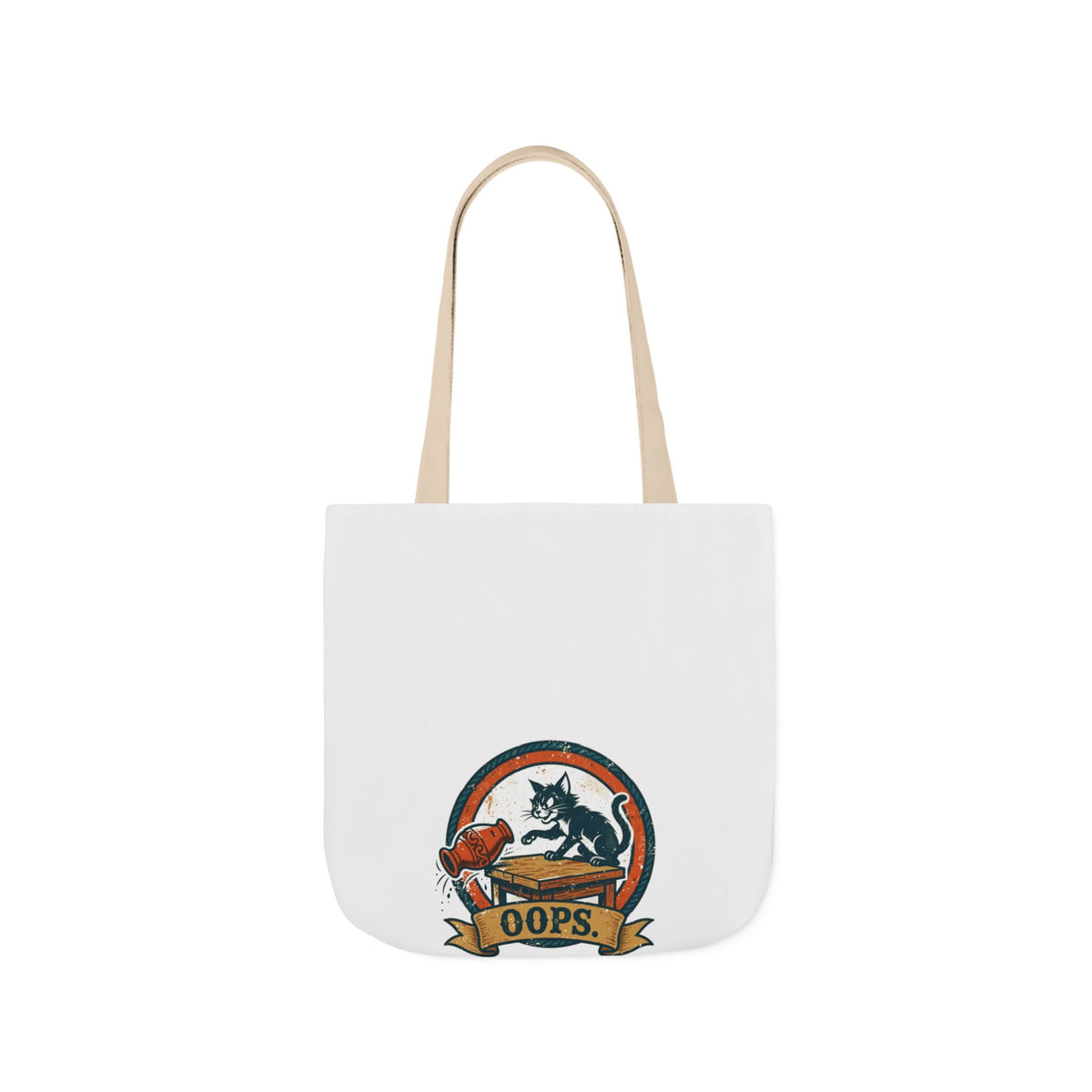 Oops. Pet Hair Tote — Funny Pet Badge