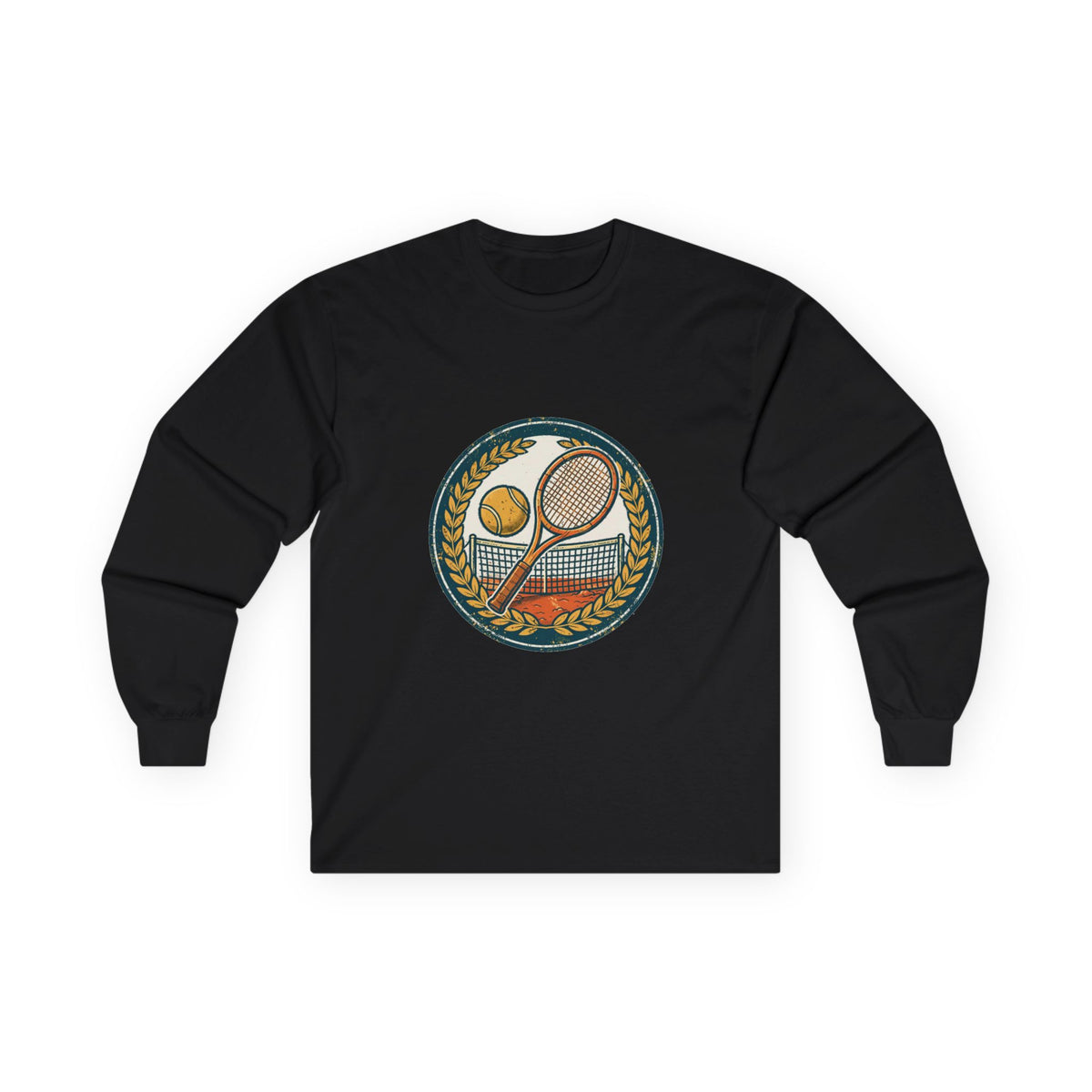 Court Classic Long Sleeve — Vintage Tennis Badge