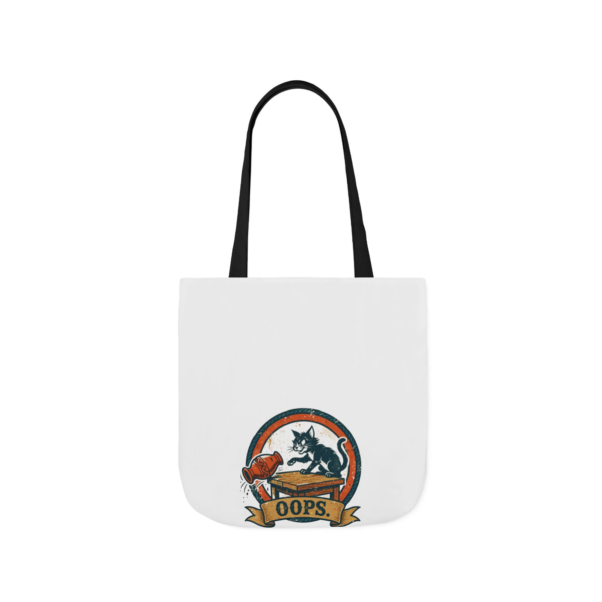 Oops. Pet Hair Tote — Funny Pet Badge