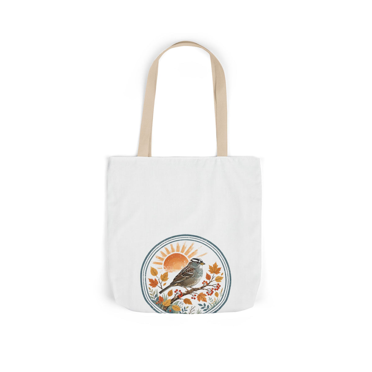 Sparrow Season Tote Bag — Vintage Outdoor Badge