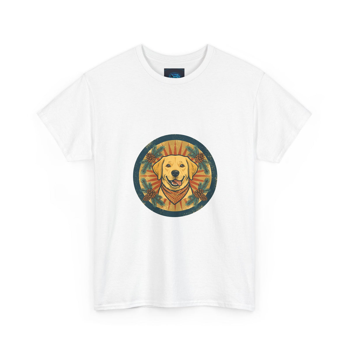 Lab Love Tee — Vintage Labrador Badge