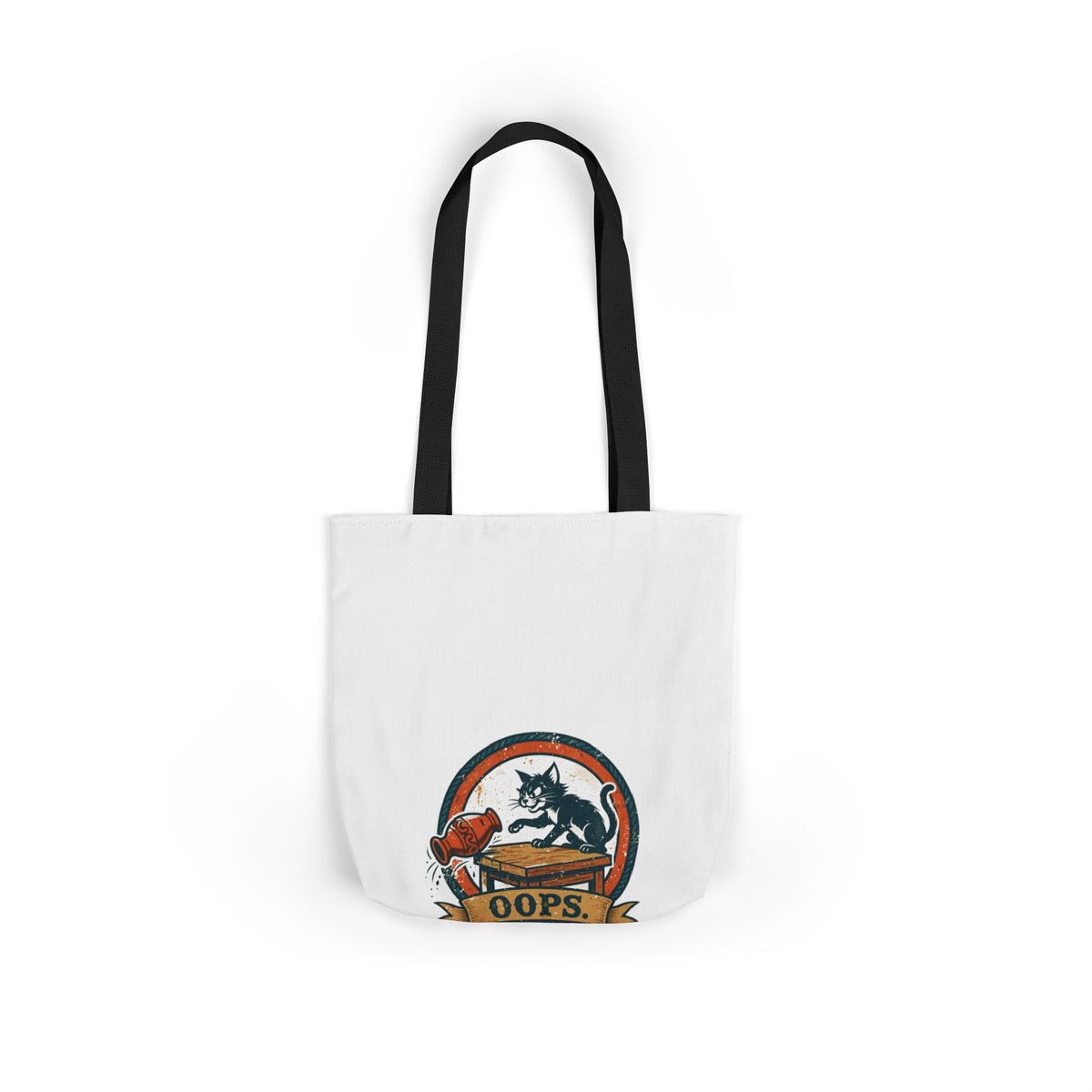 Oops. Pet Hair Tote — Funny Pet Badge