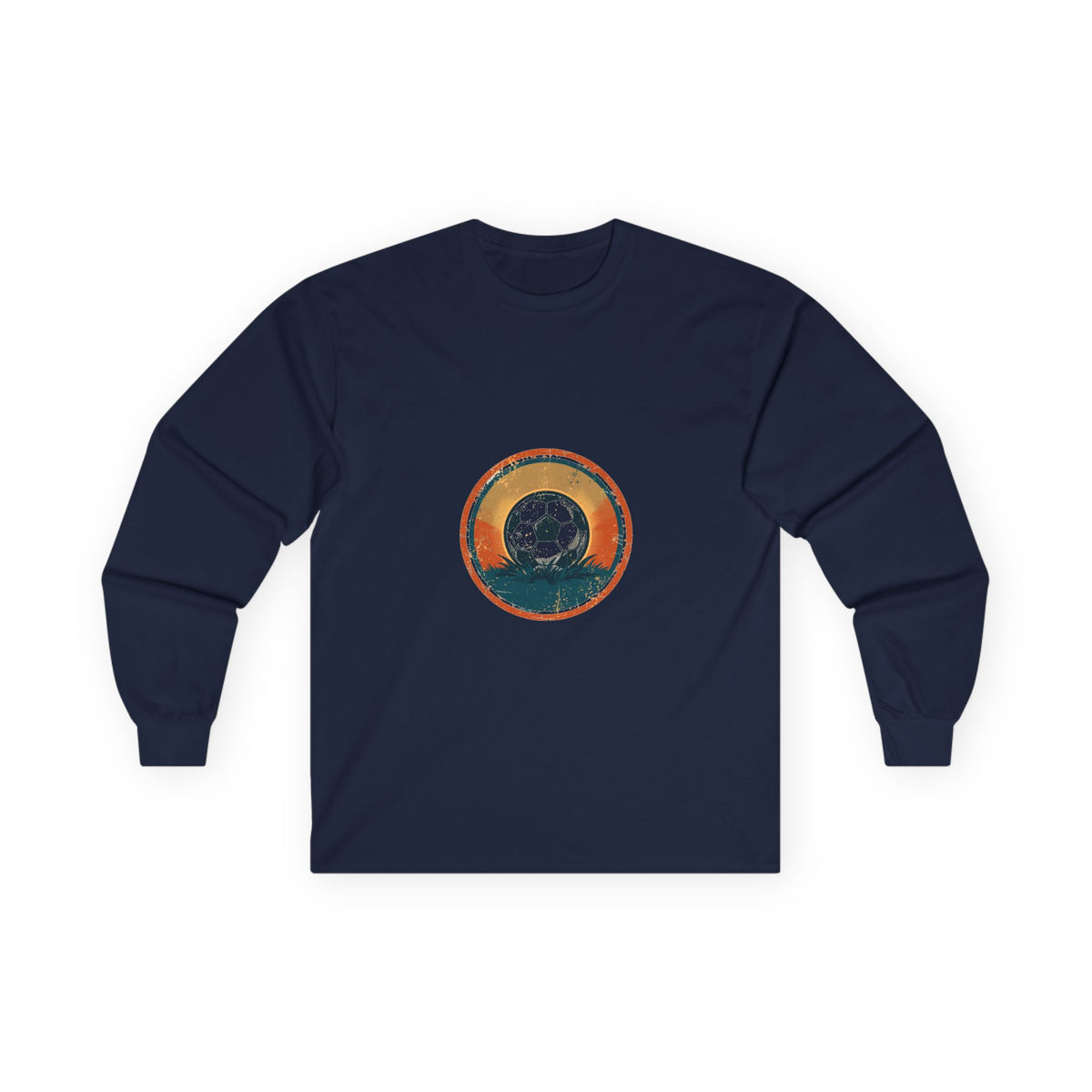 Pitch & Pride Long Sleeve — Vintage Soccer Badge