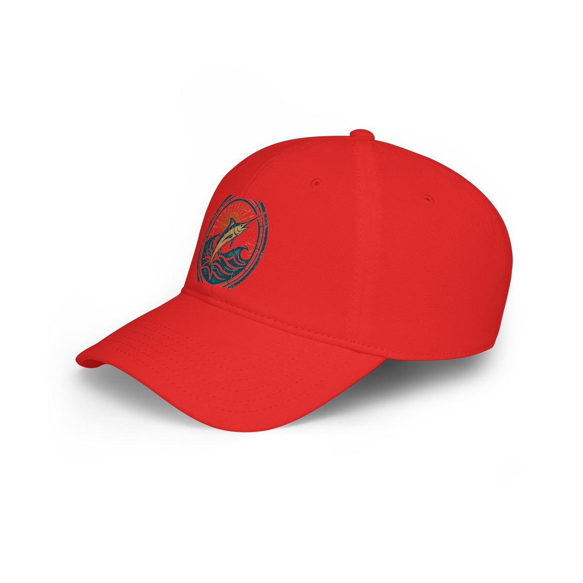 Saltwater Drifter Cap — Vintage Offshore Badge