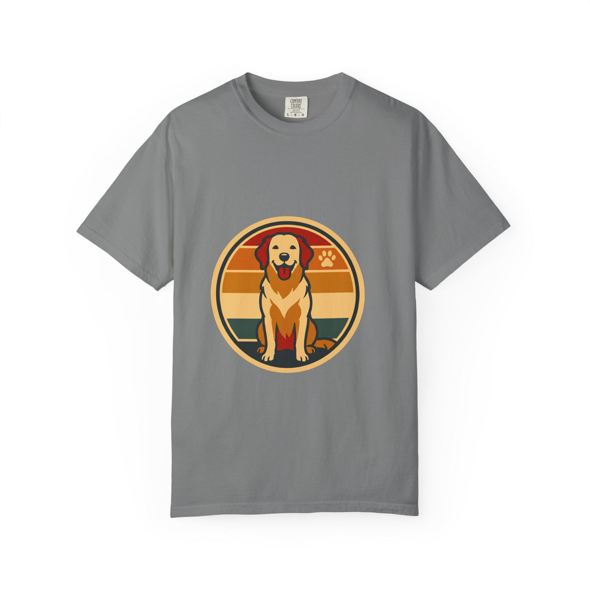 Retro Golden Retriever T-Shirt — Vintage Dog Lover Tee