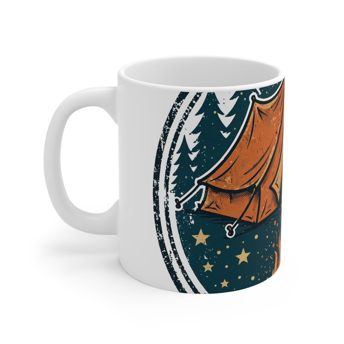 One More S'more Mug — Funny Camping Badge