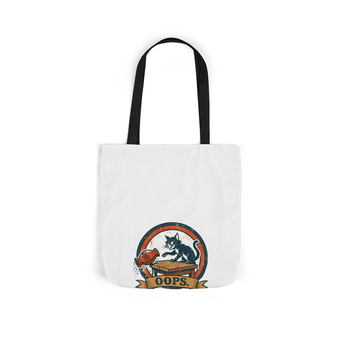 Oops. Pet Hair Tote — Funny Pet Badge