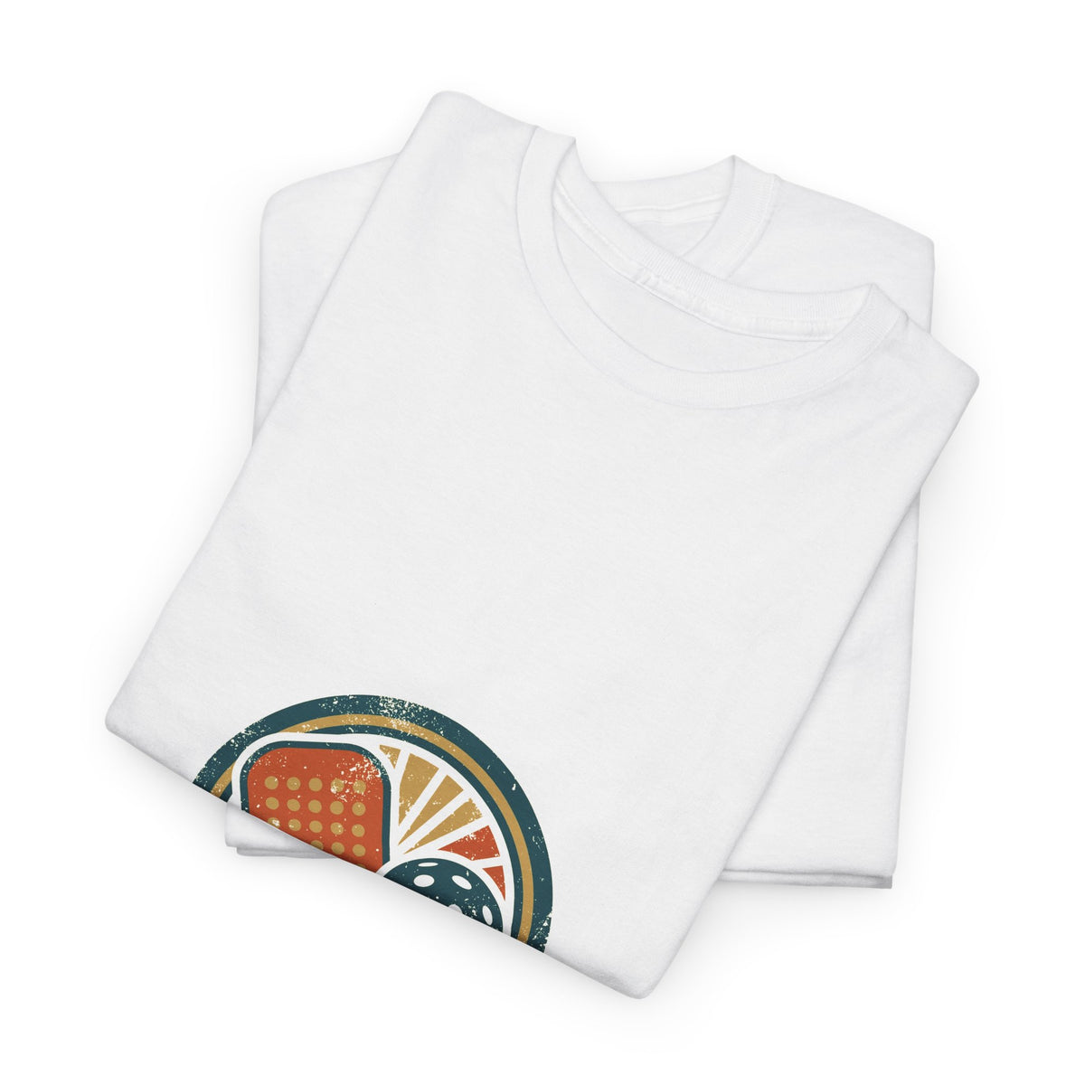 Dink Responsibly Tee — Vintage Pickleball Badge