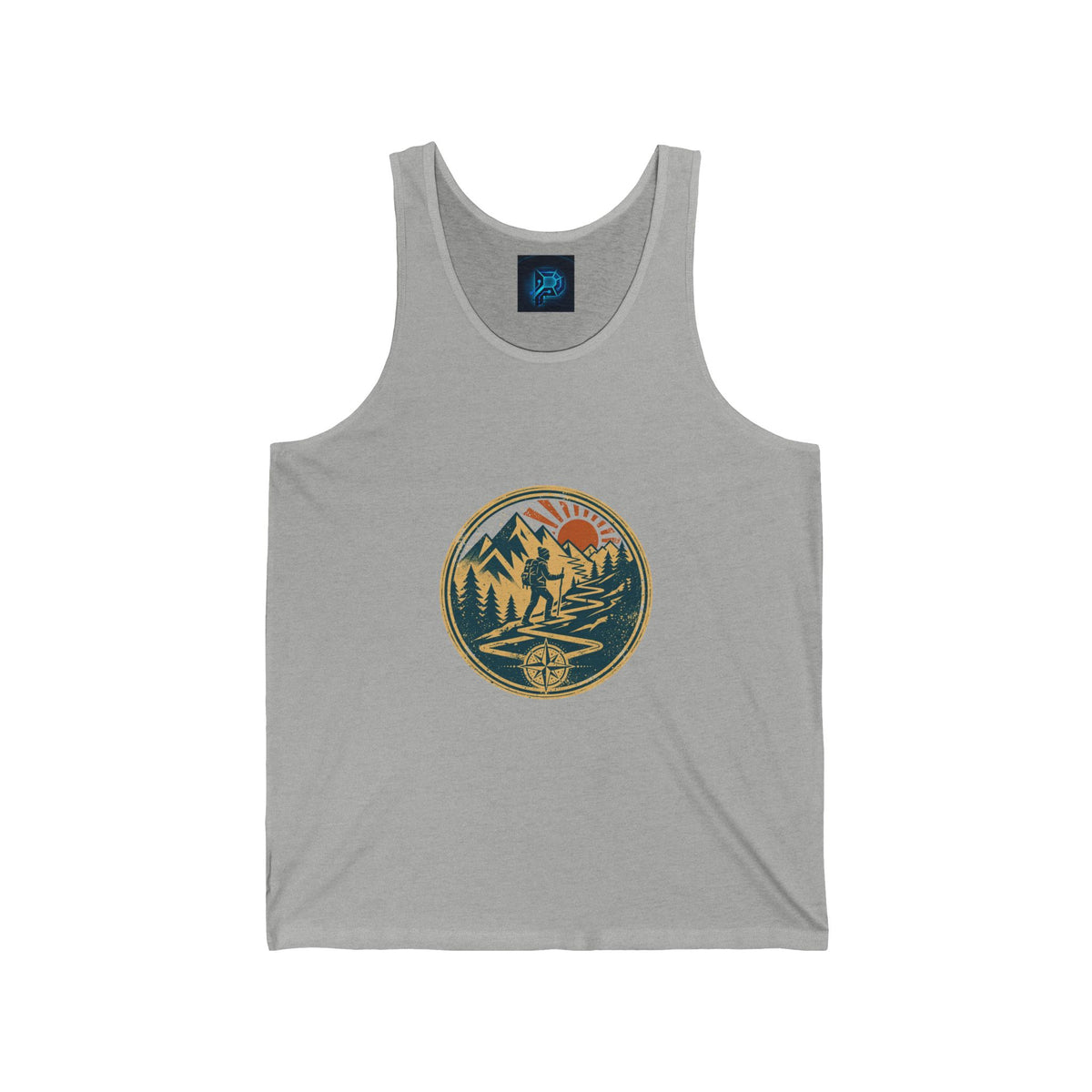 Trailhead Tank — Vintage Hiking Badge