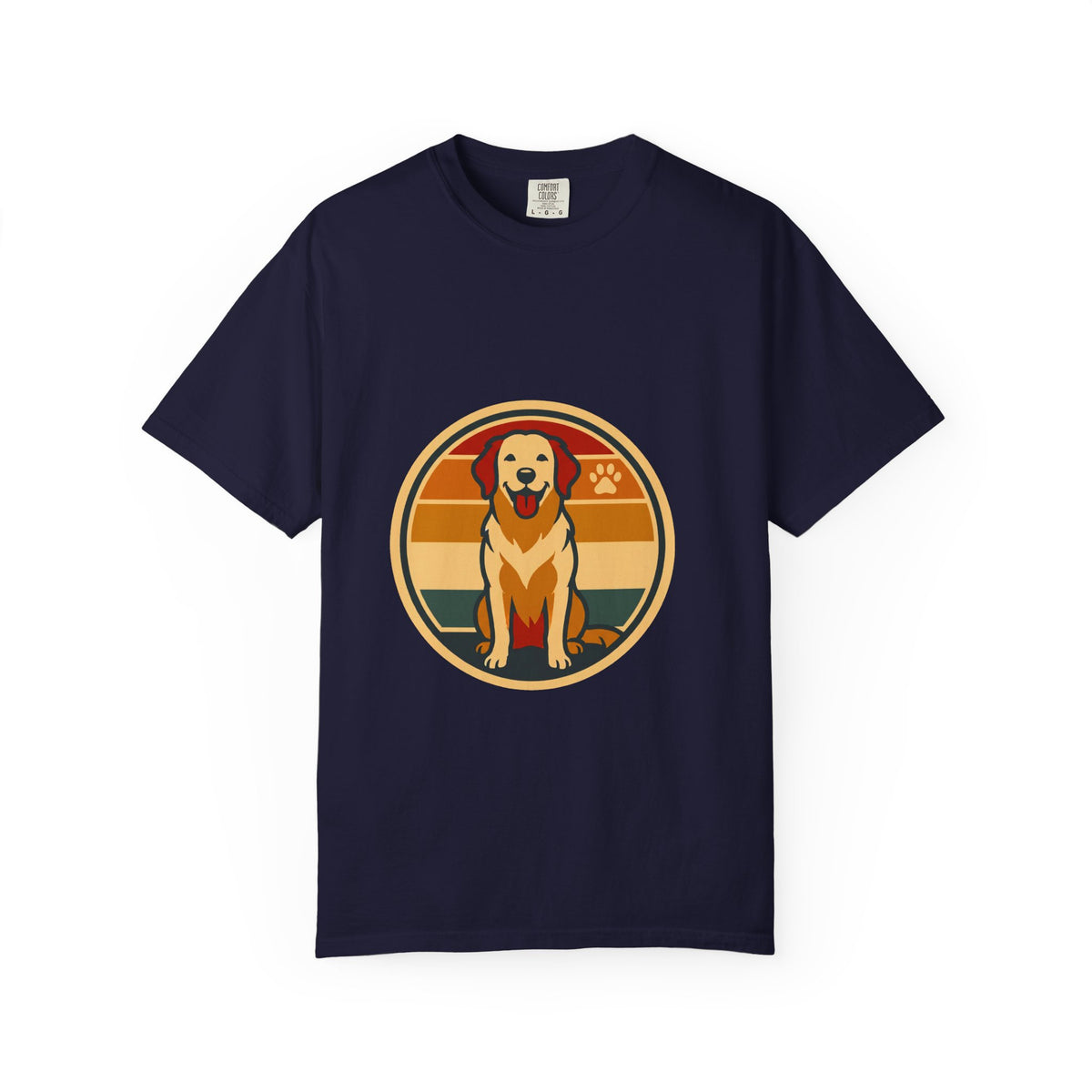 Retro Golden Retriever T-Shirt — Vintage Dog Lover Tee