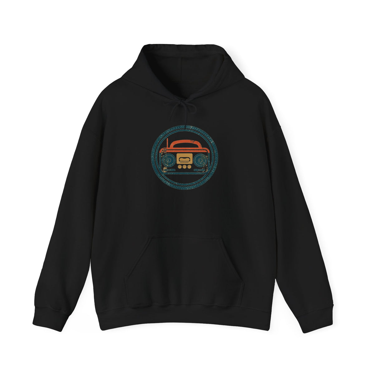 Rewind '95 Hoodie — Retro 90s Badge