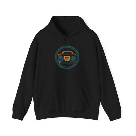 Rewind '95 Hoodie — Retro 90s Badge