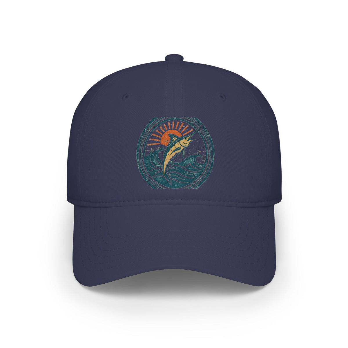 Saltwater Drifter Cap — Vintage Offshore Badge