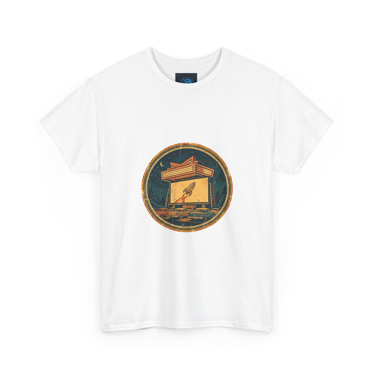 Starlight Cinema Tee — Vintage Drive-In Badge