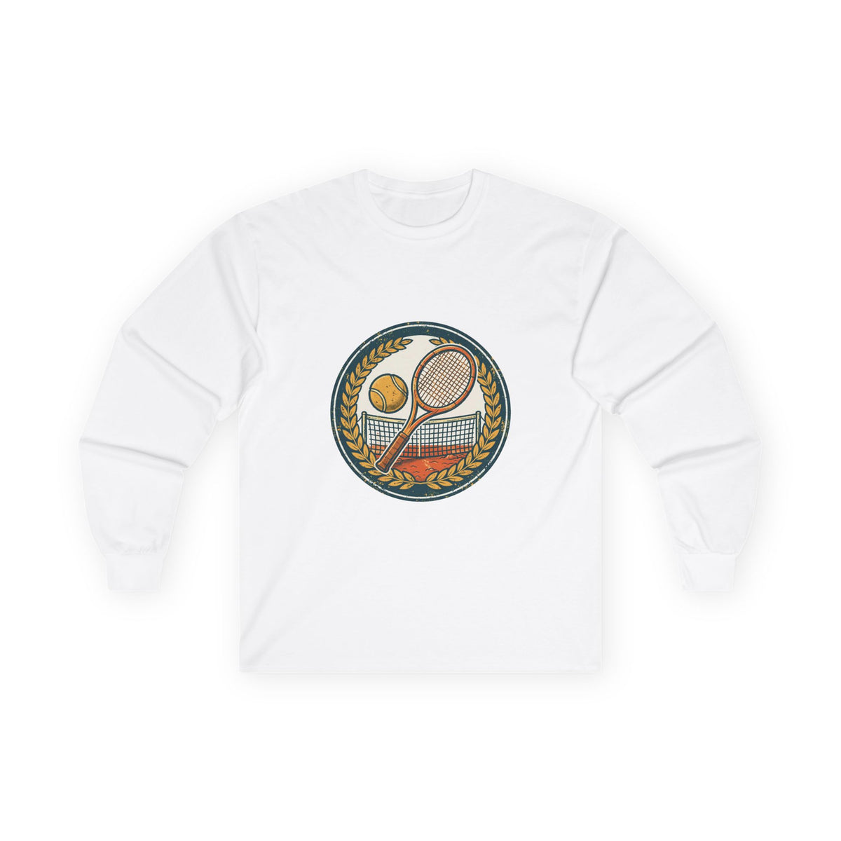 Court Classic Long Sleeve — Vintage Tennis Badge