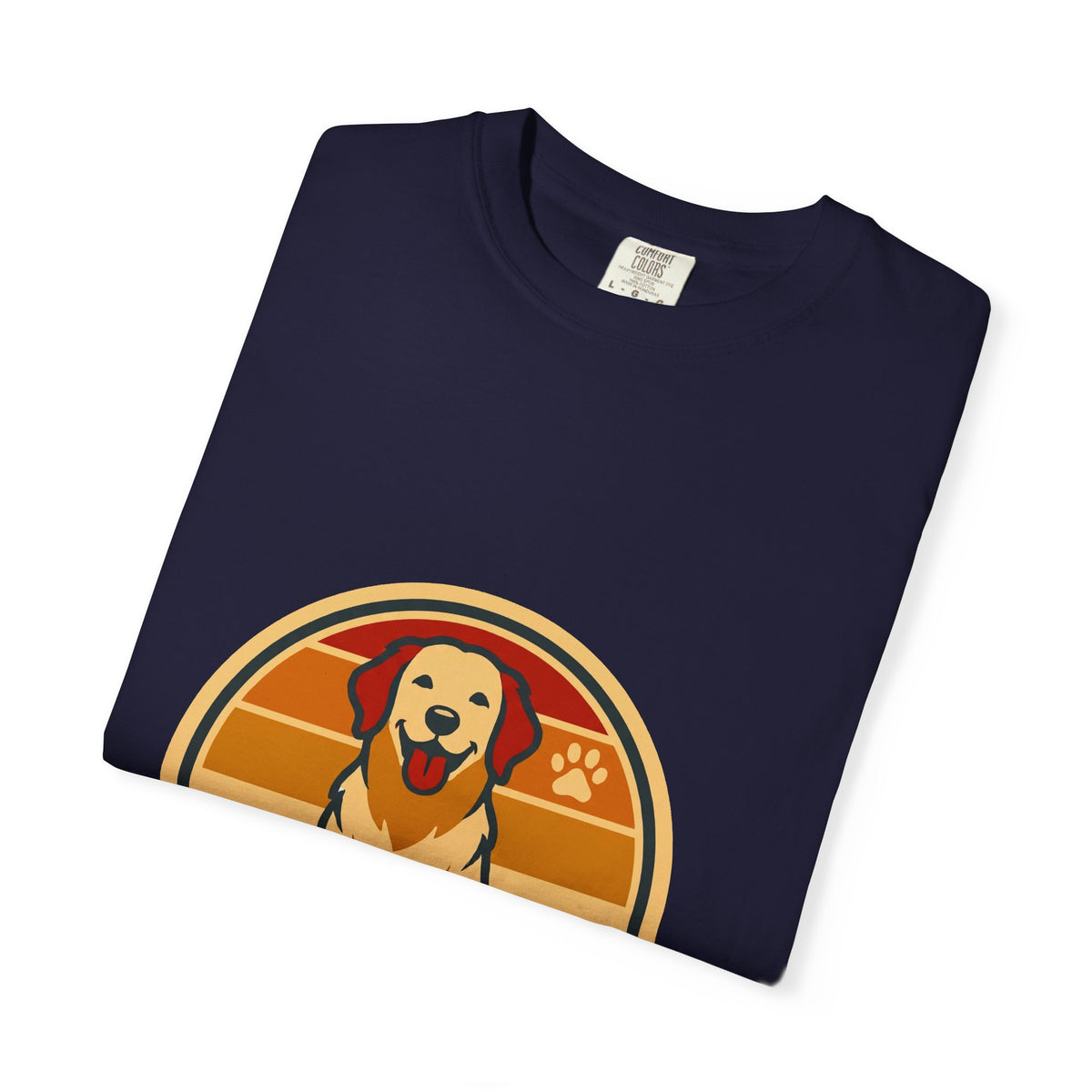 Retro Golden Retriever T-Shirt — Vintage Dog Lover Tee