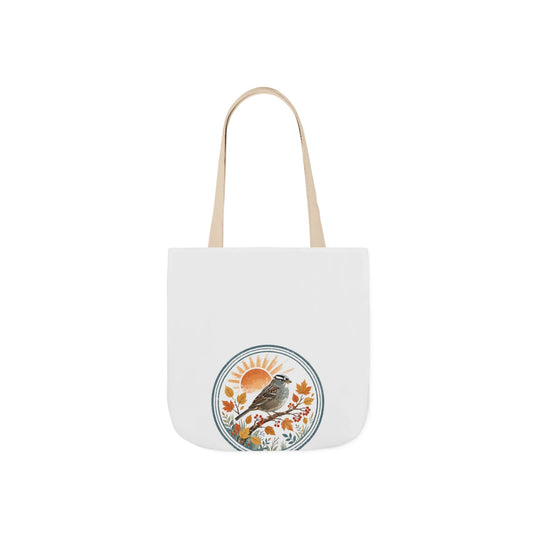 Sparrow Season Tote Bag — Vintage Outdoor Badge